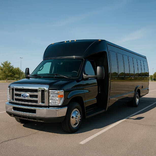 Anchorage Shuttle Bus Rentals 18 Passenger Shuttle Bus