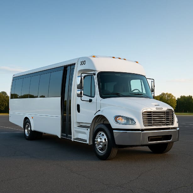 Anchorage Shuttle Bus Rentals 25 Passenger Shuttle Bus