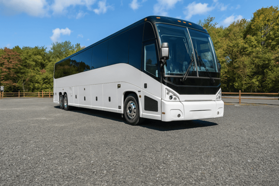 Anchorage Shuttle Bus Rentals 56 Passenger Shuttle Bus