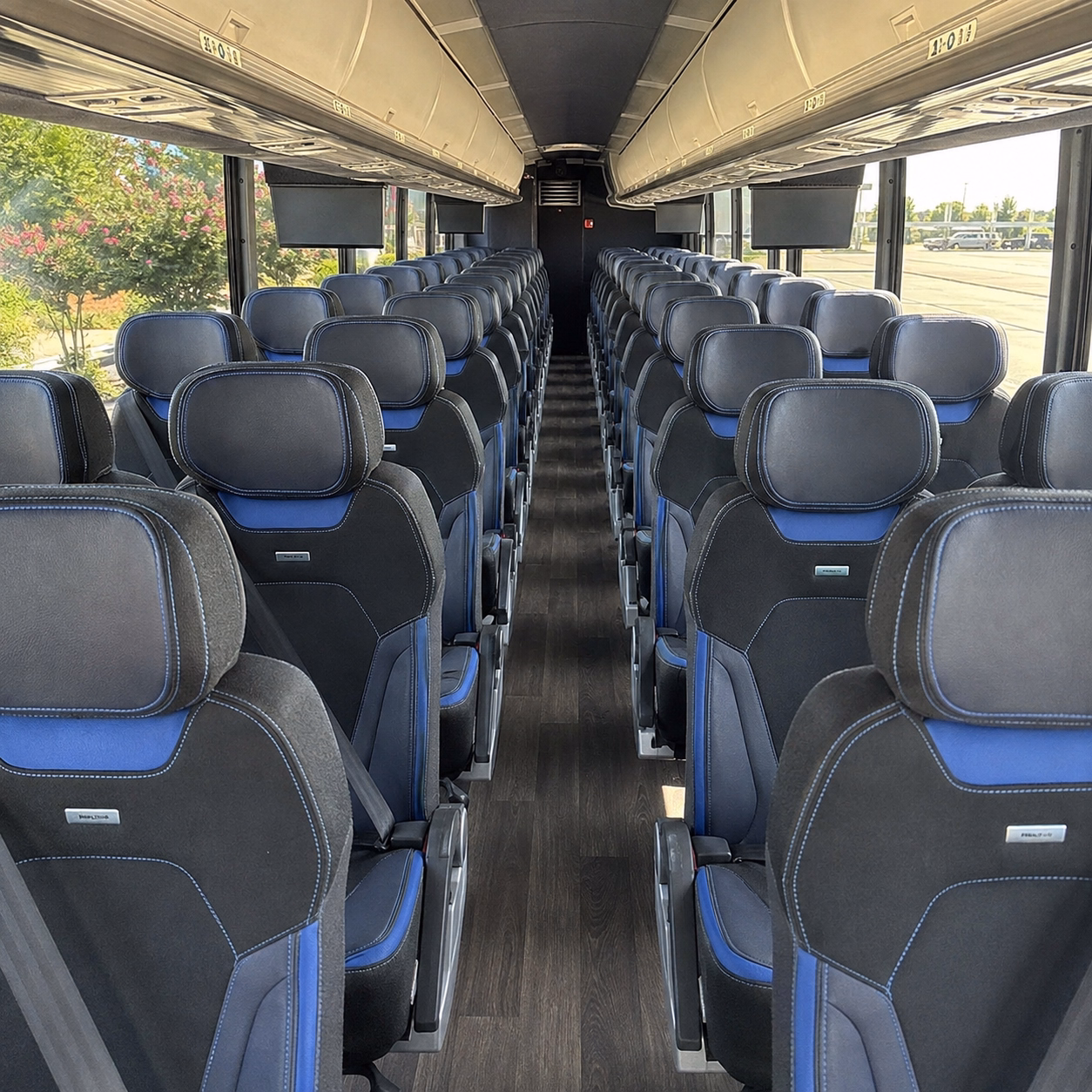 anchorage charter bus services interior