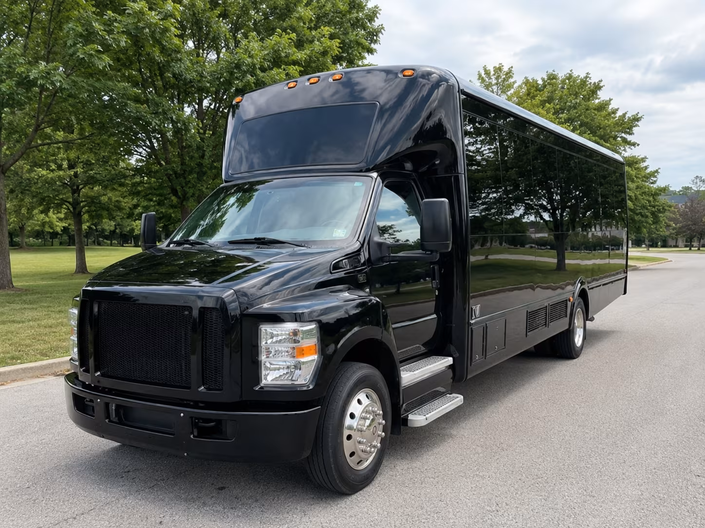 anchorage corporate retreat shuttle bus rentals